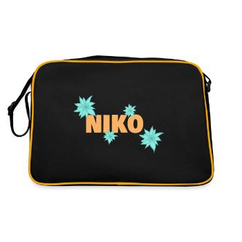 Edelweiss Niko - Retro Bag - black/gold - Back
