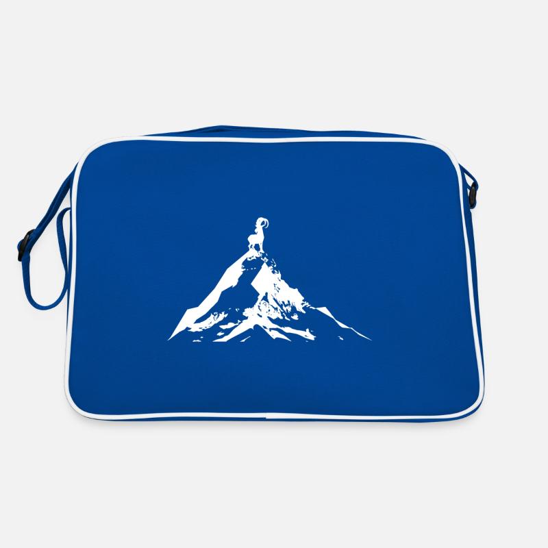 Chèvre - Montagne - (6) Sac Retro