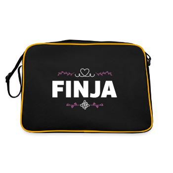 Jennifer - Sac Retro - noir/or - Dos
