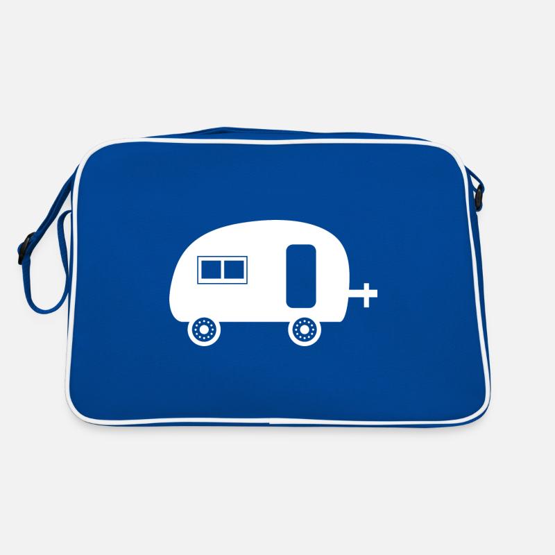 Camping Wohnwagen - (5) Retro Tasche