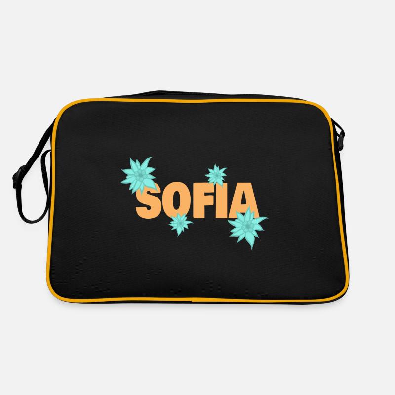 Geschenk für Sofia Retro Tasche