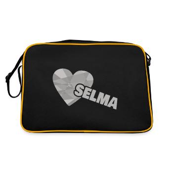 Selma as Love - Retro Bag - black/gold - Back