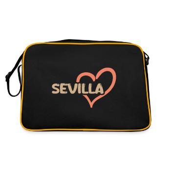 Séville - Sac Retro - noir/or - Dos