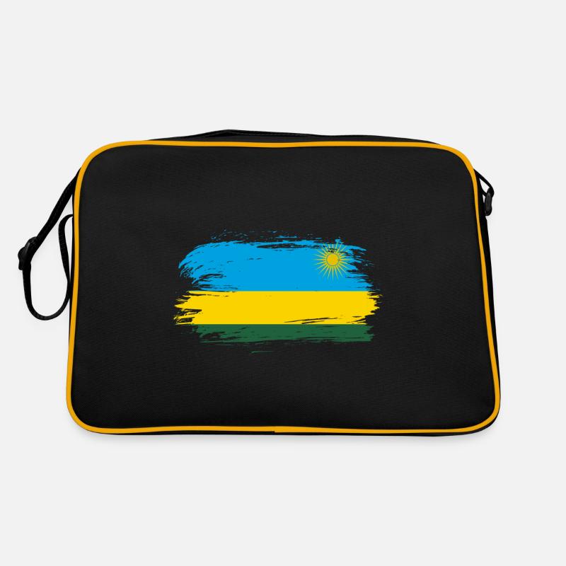 Rwanda flag flag Retro Bag