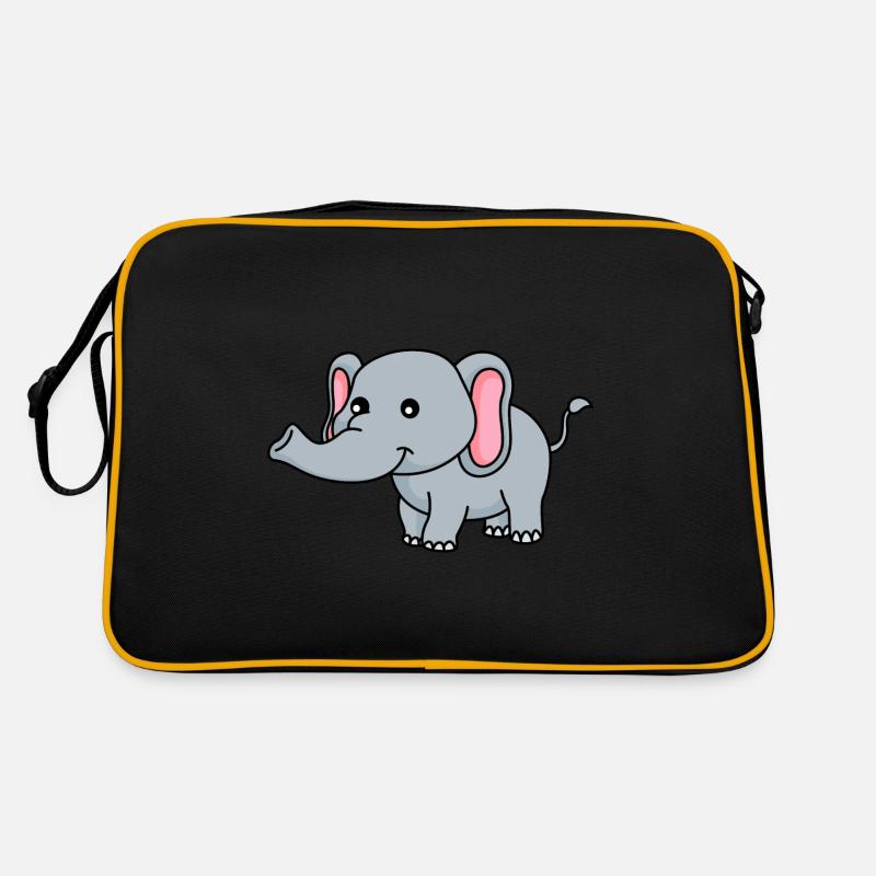 Bande dessinée d’éléphant Sac Retro