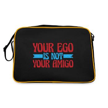 Your Ego Is Not Your Amigo 13 - Retro Bag - black/gold - Back