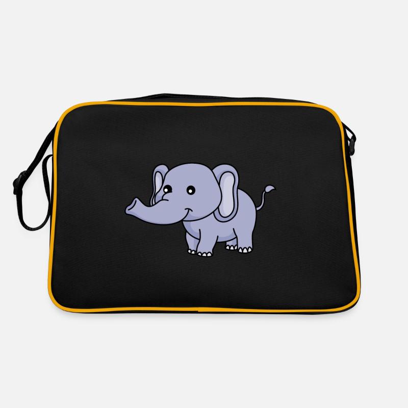 Bande dessinée d’éléphant Sac Retro
