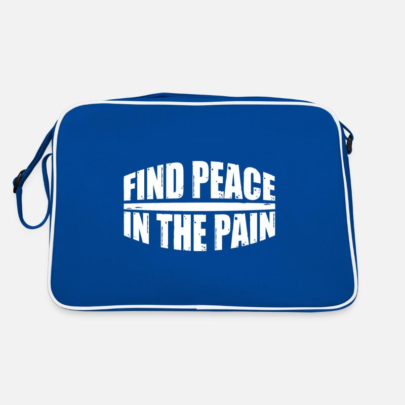 Trouver la paix dans la douleur 18 Sac Retro