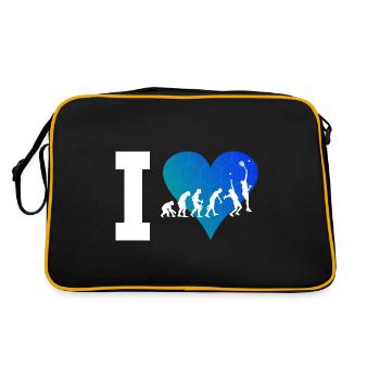 Paddle Court Paddeltennis Paddle Paddle Tennis - Retro Bag - black/gold - Back
