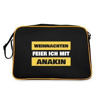 Cadeau pour Anakin - Sac Retro - noir/or - Dos