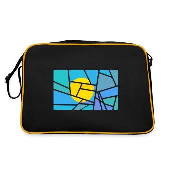 Palau Palau - Sac Retro - noir/or - Dos