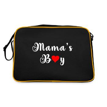 Mama's boy - Sac Retro - noir/or - Dos