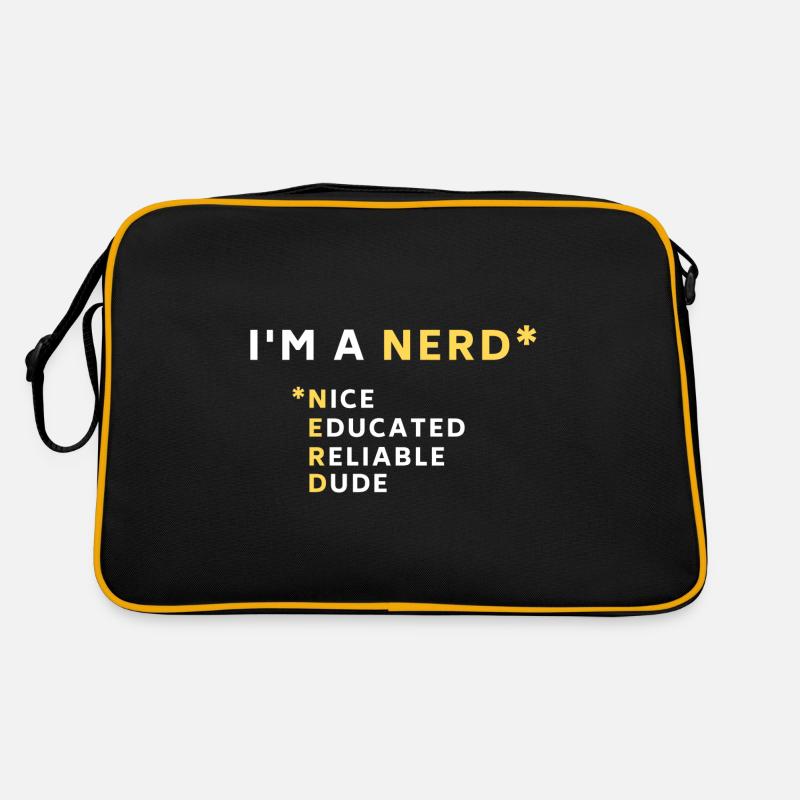 Je suis un Nerd Sac Retro