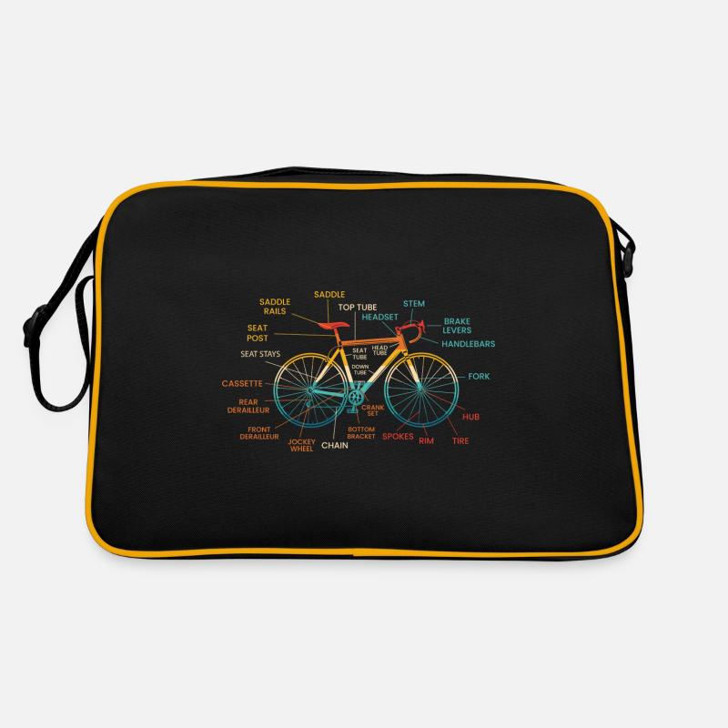 Anatomie d’un vélo, Anatomie du vélo VTT Sac Retro