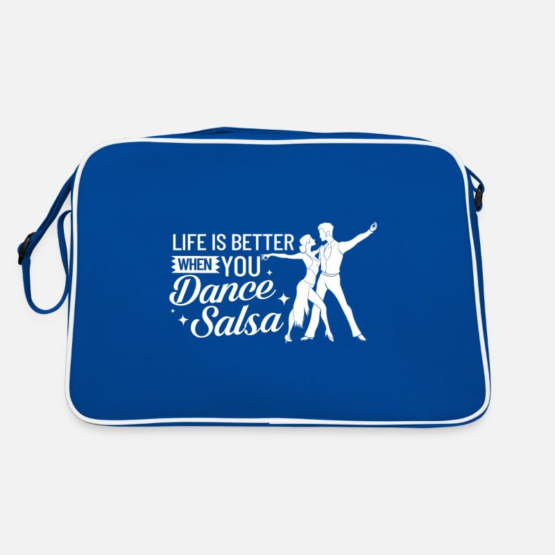 Salsa Dance Music Course Beginner Workout Dancer Retro Bag
