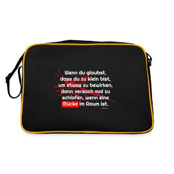 Protestation, Démocratie, Climat, Politique, Résistance - Sac Retro - noir/or - Dos