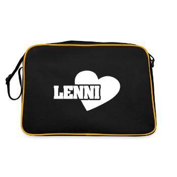 Lenni d’or - Sac Retro - noir/or - Dos