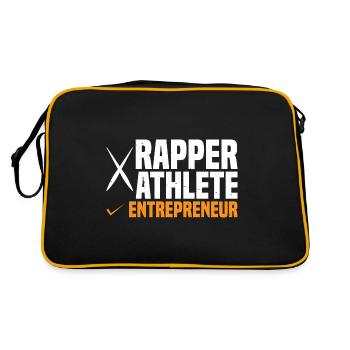 Rapper Athlete Entrepreneur 58 - Retro Bag - black/gold - Back
