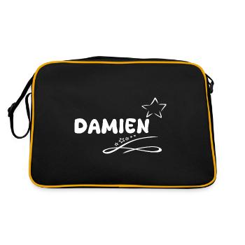 Damien - Sac Retro - noir/or - Dos
