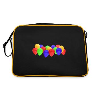 ballons gonflables multicolores ballon gonflable - Sac Retro - noir/or - Dos