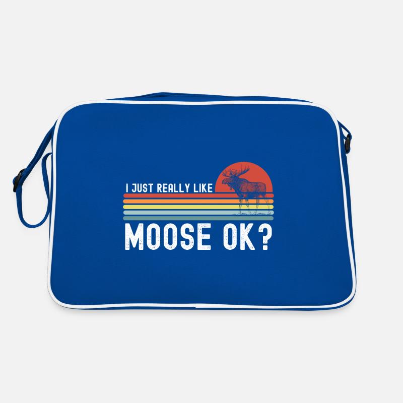 Elch Retro Tasche