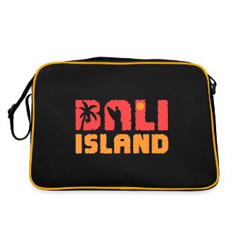 Surf de surf de surf surfergirl Bali Surf surf - Sac Retro - noir/or - Dos