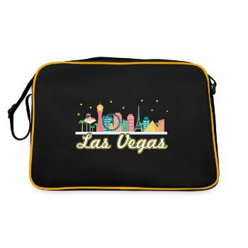 Las Vegas Strip - Sac Retro - noir/or - Dos