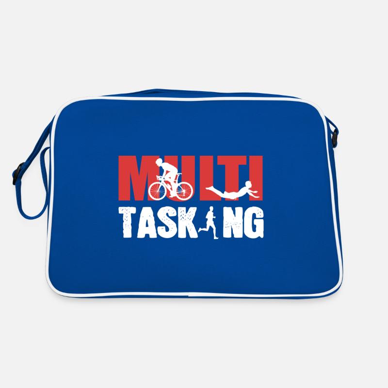 Multitasking Radfahrer Gift Retro Tasche