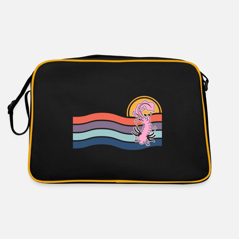 Axolotl Retro Tasche