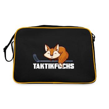 Floorball Floorball Floorball Tactics Tactical Fox - Retro Bag - black/gold - Back