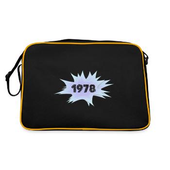 Witzig 1978 - Retro Bag - black/gold - Back