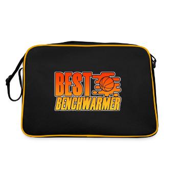 Meilleur Benchwarmer 4 - Sac Retro - noir/or - Dos