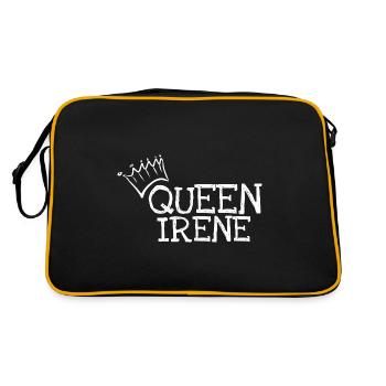Cadeau pour Irene - Sac Retro - noir/or - Dos