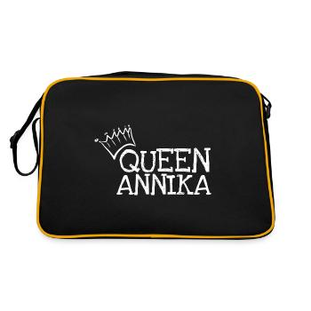 Annika comme prénom - Sac Retro - noir/or - Dos