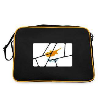Cyprus as Cyprus - Retro Bag - black/gold - Back