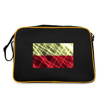 Pologne - Sac Retro - noir/or - Dos