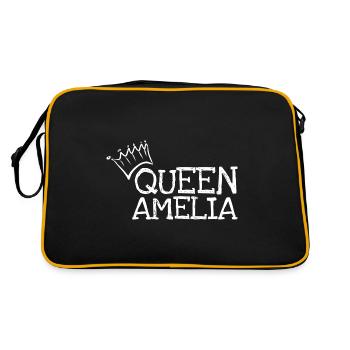 Amelia - Sac Retro - noir/or - Dos