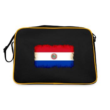 Paraguay Paraguay - Sac Retro - noir/or - Dos