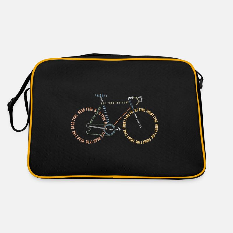 Vélo vélo roue de course vélo de course Sac Retro
