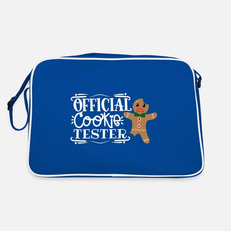 Offizieller Cookie-Tester Retro Tasche