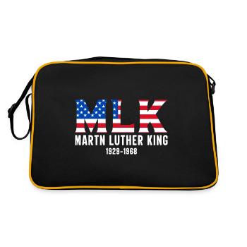 Journée Martin Luther King, Jr. - Sac Retro - noir/or - Dos