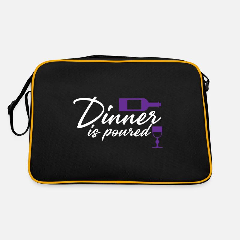 Dinner is poured 4 Retro Bag