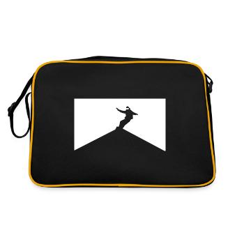 Snowboarding - (10) - Retro Bag - black/gold - Back
