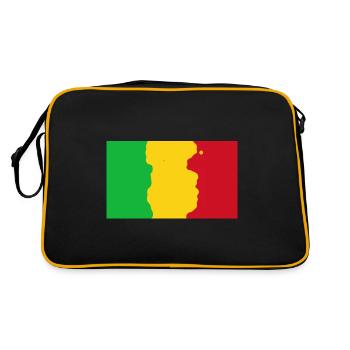 Mali - Sac Retro - noir/or - Dos