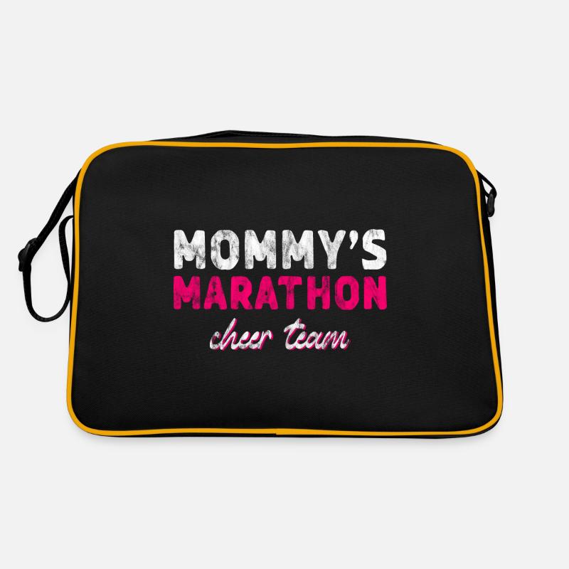 Équipe de cheer Mommy’s Marathon 3 - Sac Retro - noir/or