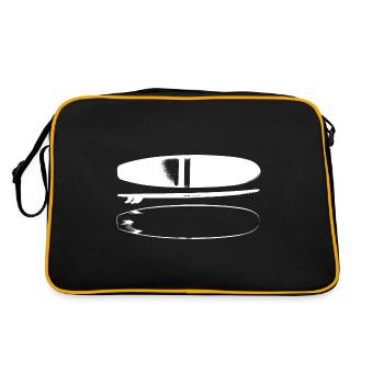 surfboard - Retro Bag - black/gold - Back
