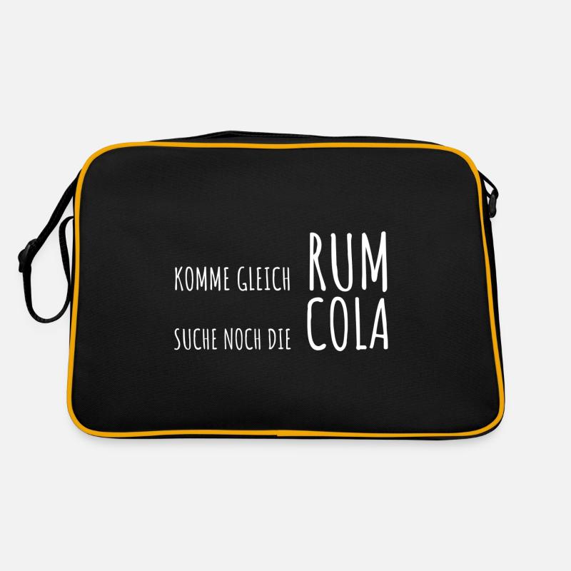 Cola Rum Cola mit Rum Rum mit cola Retro Tasche