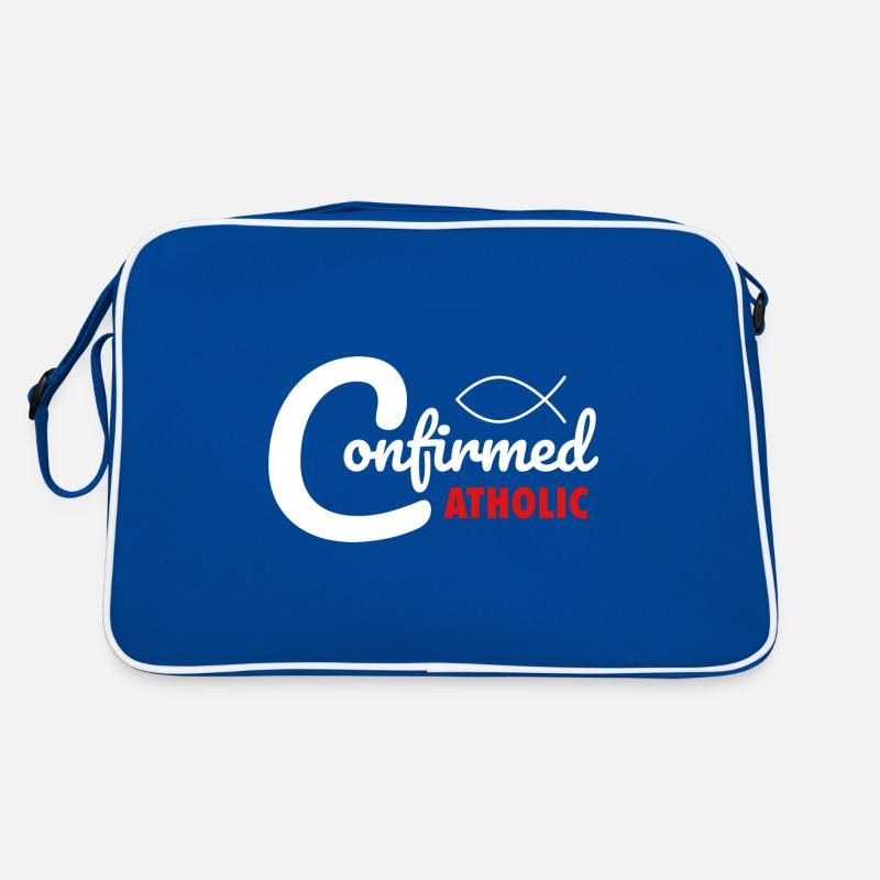 Katholische Konfirmation Konfirmierte katholische Retro Tasche