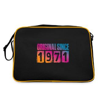 1971 - Retro Bag - black/gold - Back