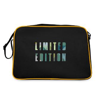 Limited Edition - Retro Bag - black/gold - Back
